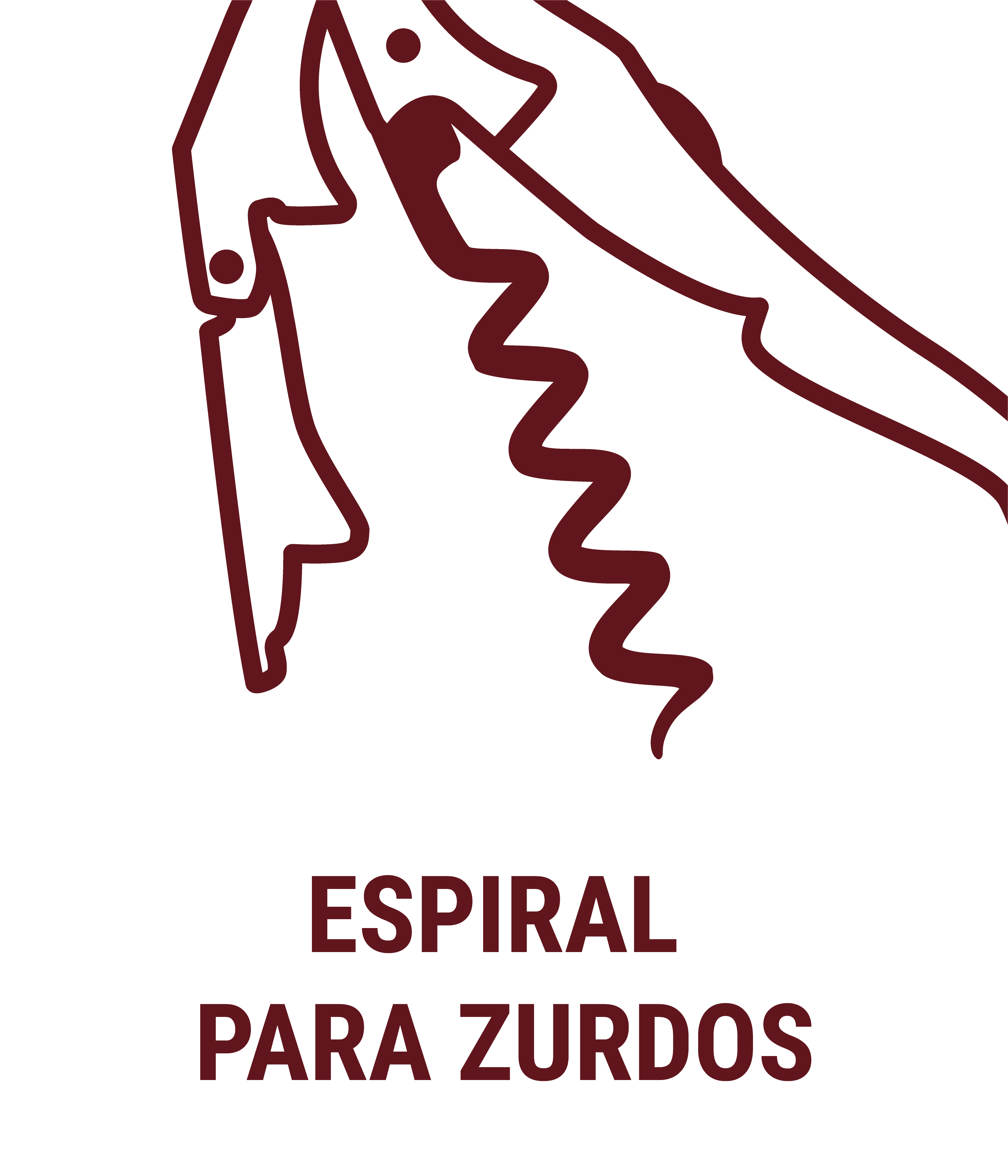 Espiral antiadherente para zurdos